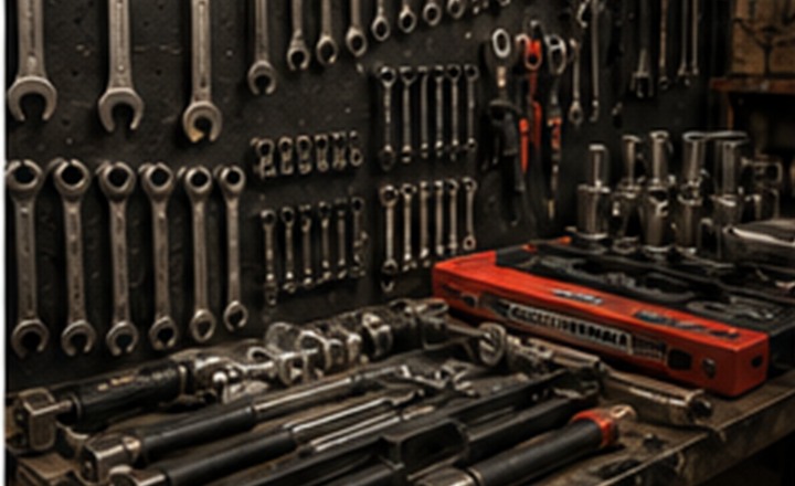 Representative shop tools and abrasives