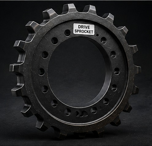 Representative heavy equipment drive sprocket